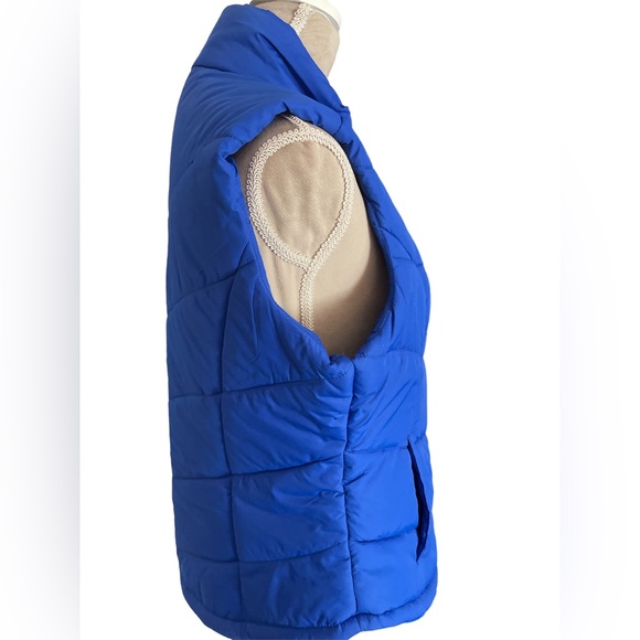 NWT Aeropostale Royal Blue Puffer Vest Size XL - Picture 3 of 10